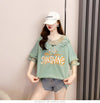 話題沸騰中 レース 大好評 透かし彫り 切り替え プリント全3色 半袖Tシャツ カットソー ＜S-8562＞