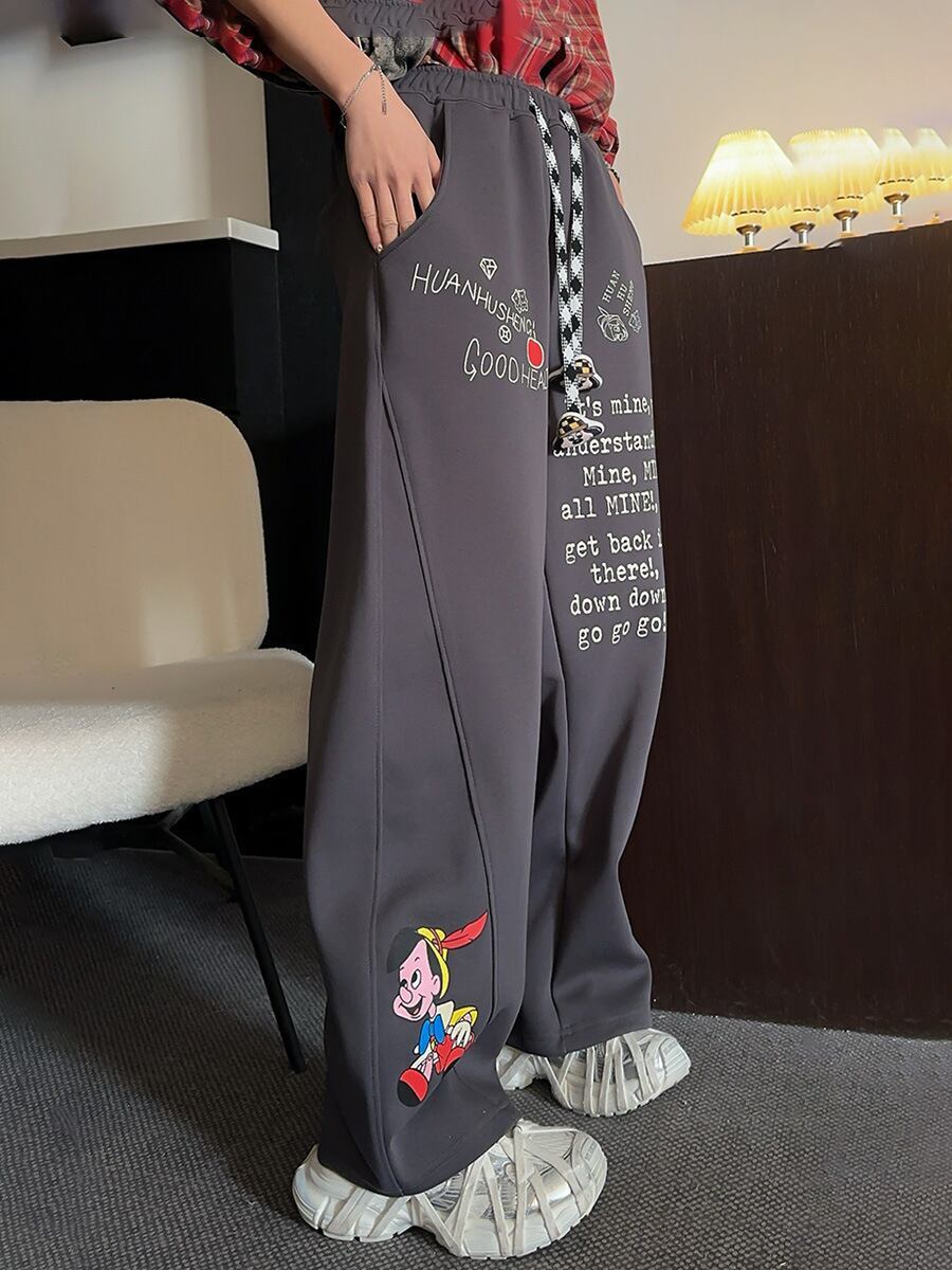 絶対欲しい プラスベルベット ファッション感満々 4色選択 パンツ＜S-10474＞