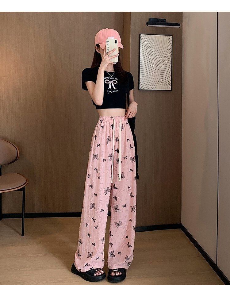 オシャレ 切り替え デザイン 三色 スウェット ジョガーパンツ <S-11936>