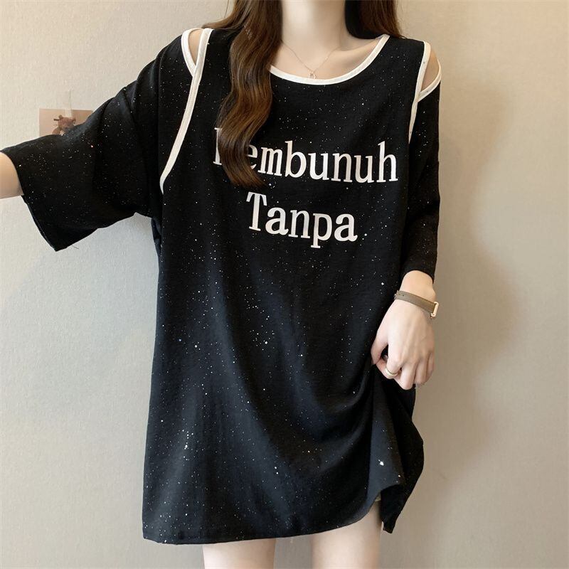 絶対欲しい 特別デザイン 個性派 プリント 2色選択 半袖Tシャツ＜S-8554＞