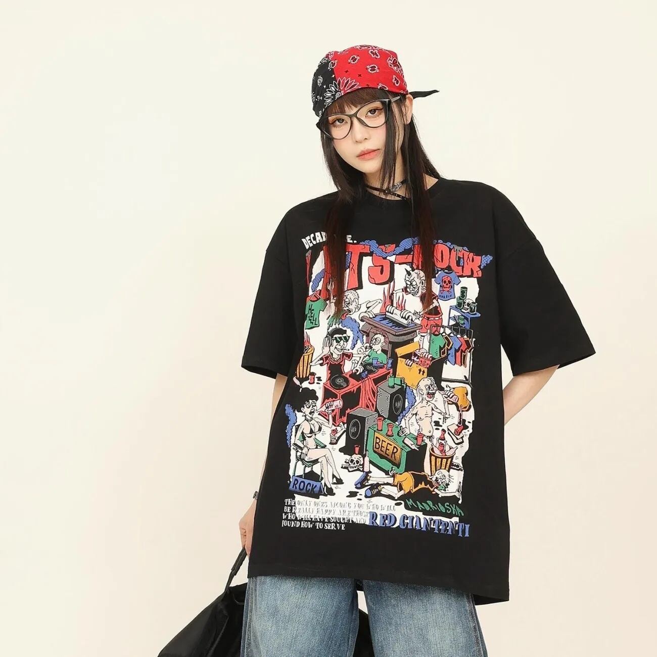 売れ筋 早い者勝ち 絶対流行 カジュアル 2色選択 Tシャツ<S-11524>