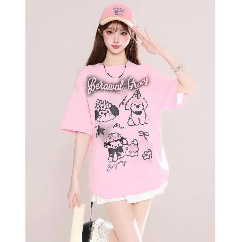 美人度アップ 売れ筋 話題沸騰中 絶対流行 早い者勝ち カジュアル 2色選択 Tシャツ<S-11279>