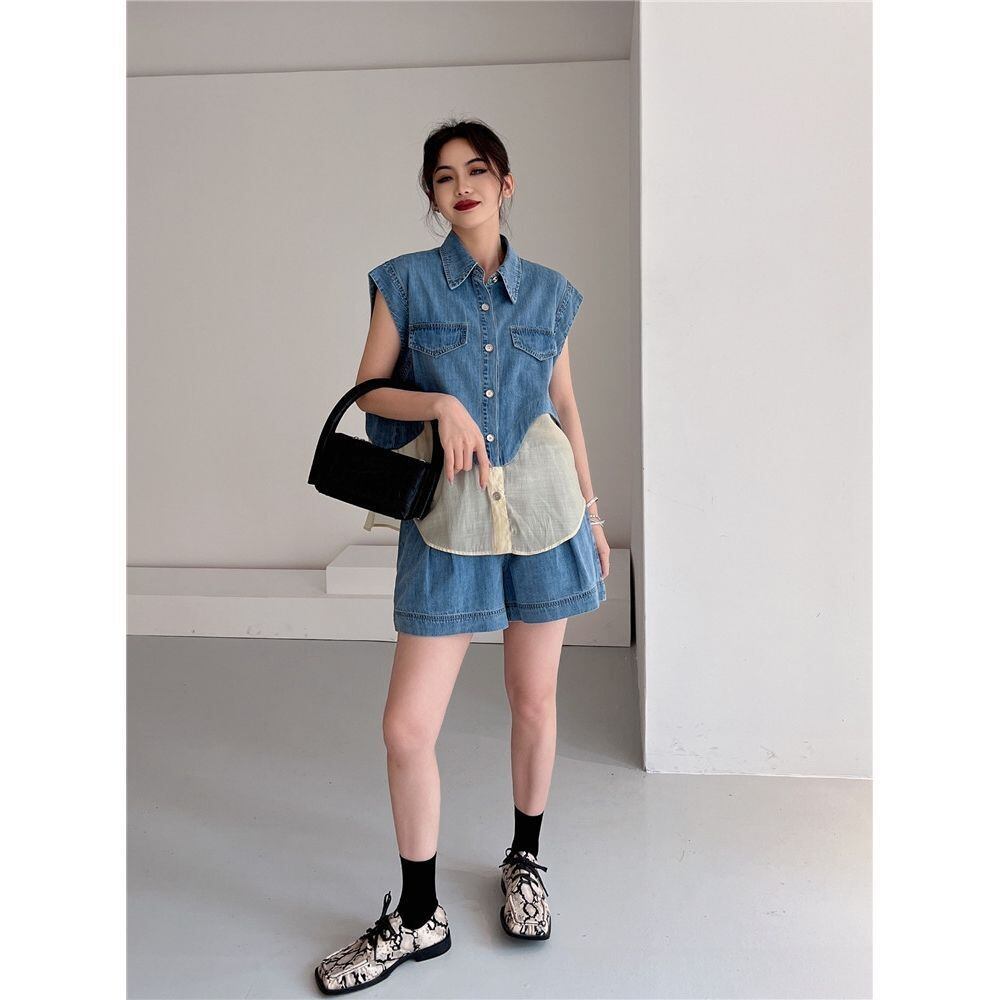 今季マストバイ 上品 ファッション 半袖Ｔシャツⅹパンツセット <S-6575>