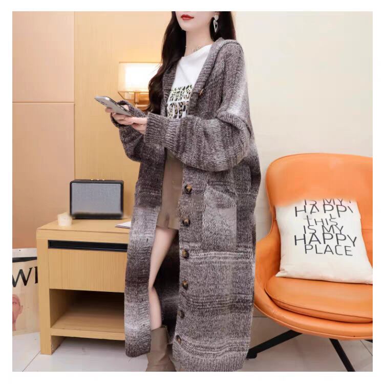 超人気 デニム オシャレデザイン プラスベルベット カーディガン<S-10426>
