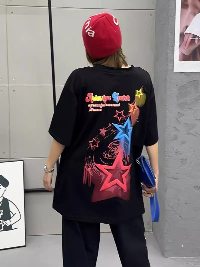 大好評 個性派 ファッション 半袖Tシャツ＜S-8072＞