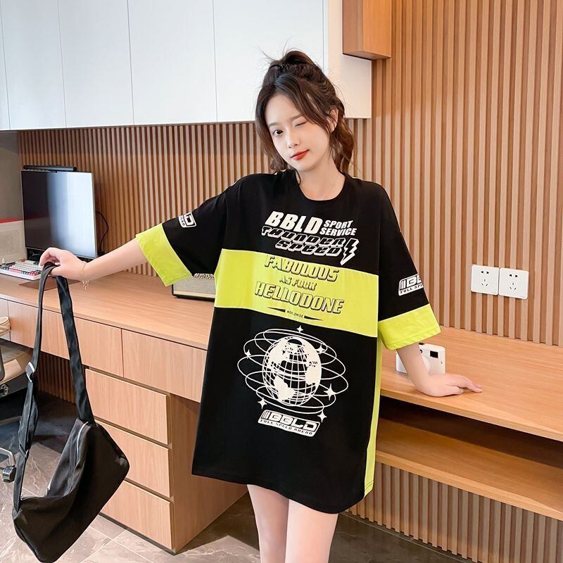 おすすめ 早い者勝ち 絶対流行 カジュアル 2色選択 Tシャツ<S-11582>