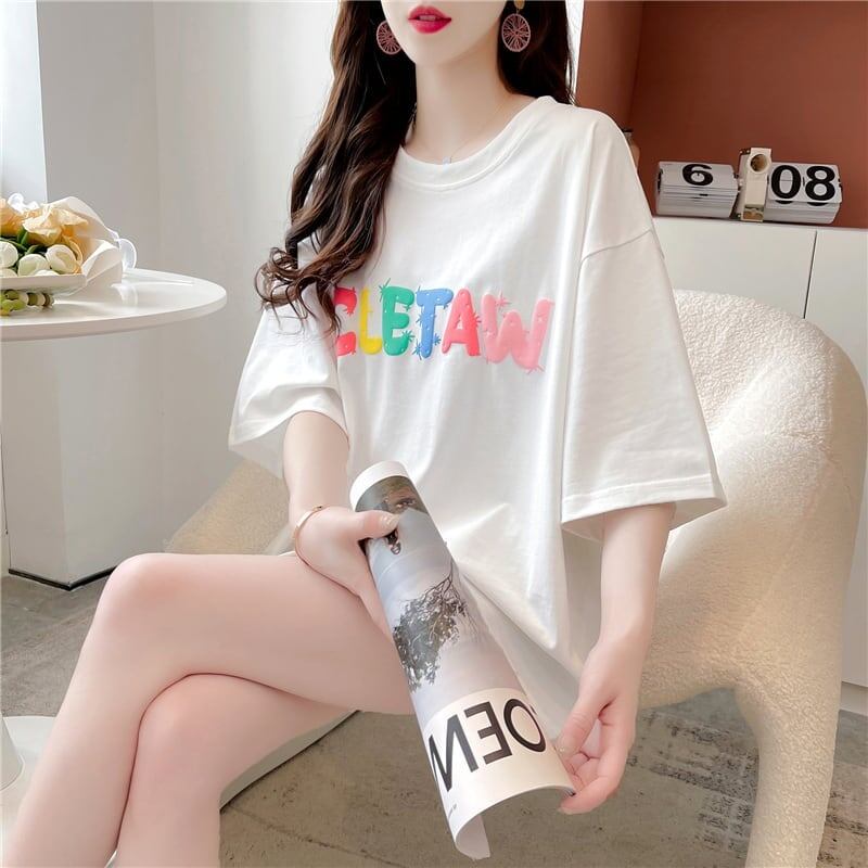 オシャレ度満点 アルファベット 一目惚れ Tシャツ カットソー＜S-3071＞