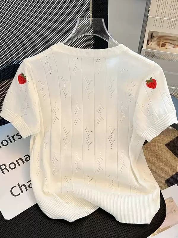 定番シンプル 大好評 エレガント 好感度UP カジュアル Tシャツ＜S-12057＞