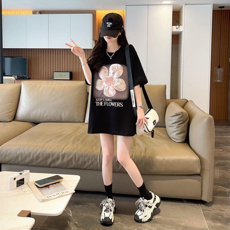 超人気 切り替え カジュアル プリント全3色 半袖Tシャツ カットソー ＜S-8609＞