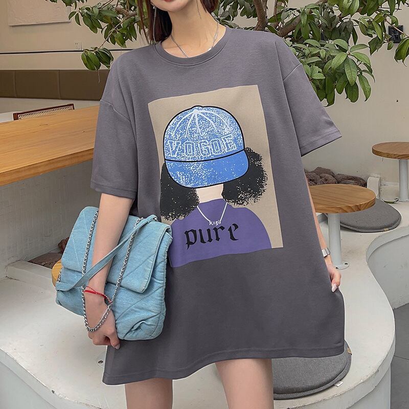 話題沸騰中 都市ファッショ 流行新作 オシャレ デザイン プリント全6色 半袖Tシャツ<S-9108>