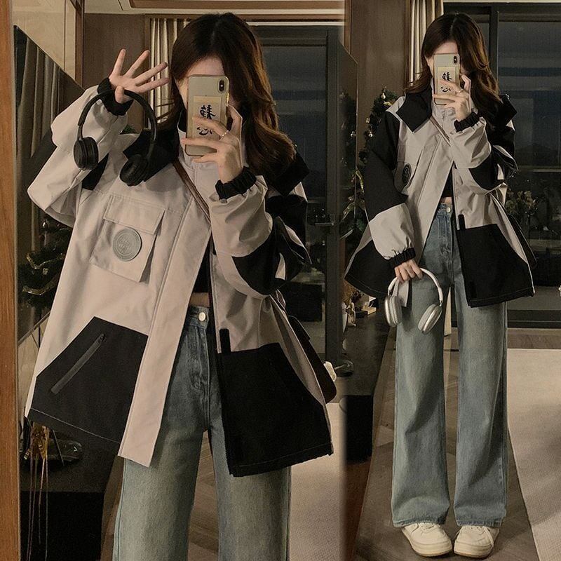 定番シンプル 上質 ファッション ジャケット<S-6136>