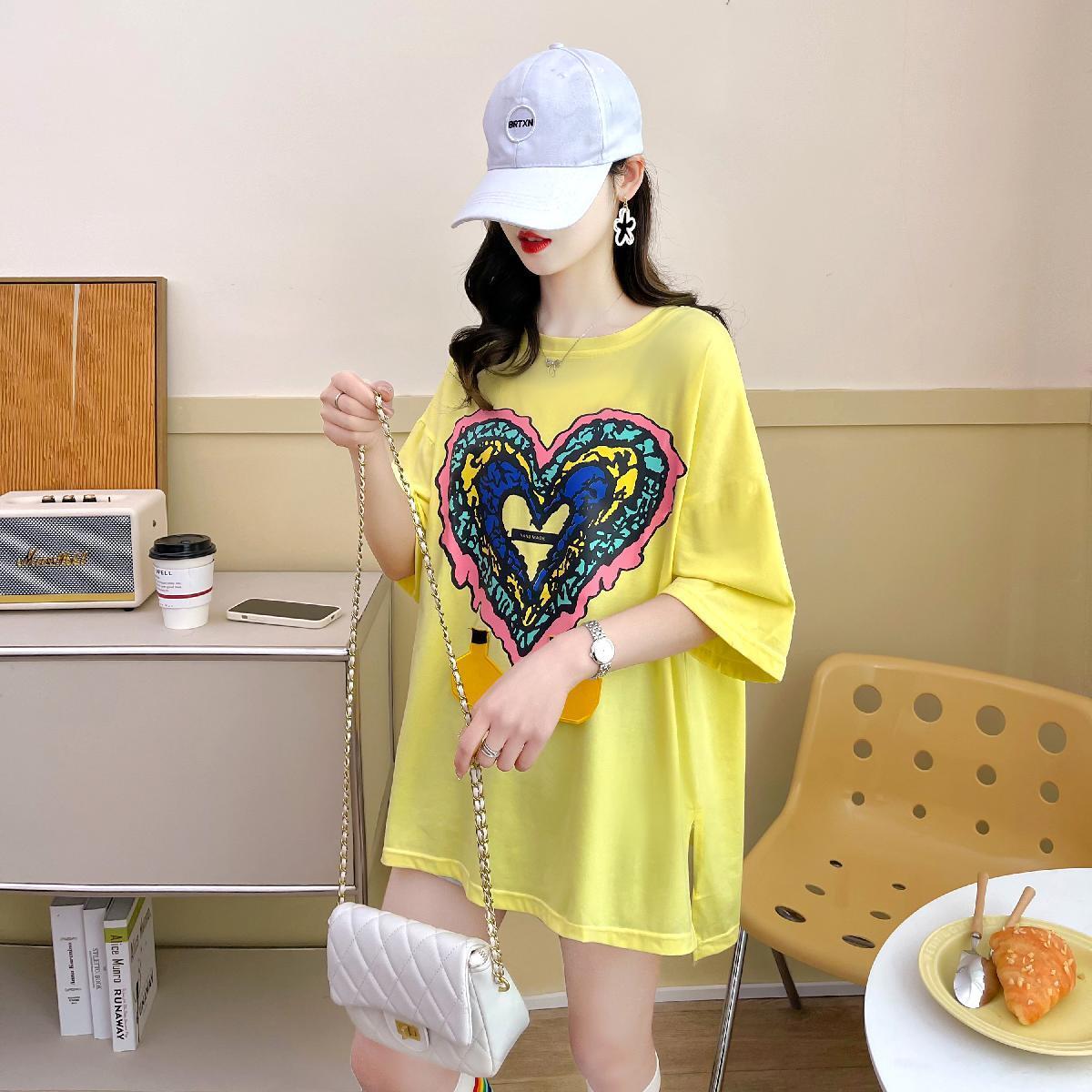 おすすめ シンプル カジュアル ゆったり 半袖Tシャツ＜S-8136＞