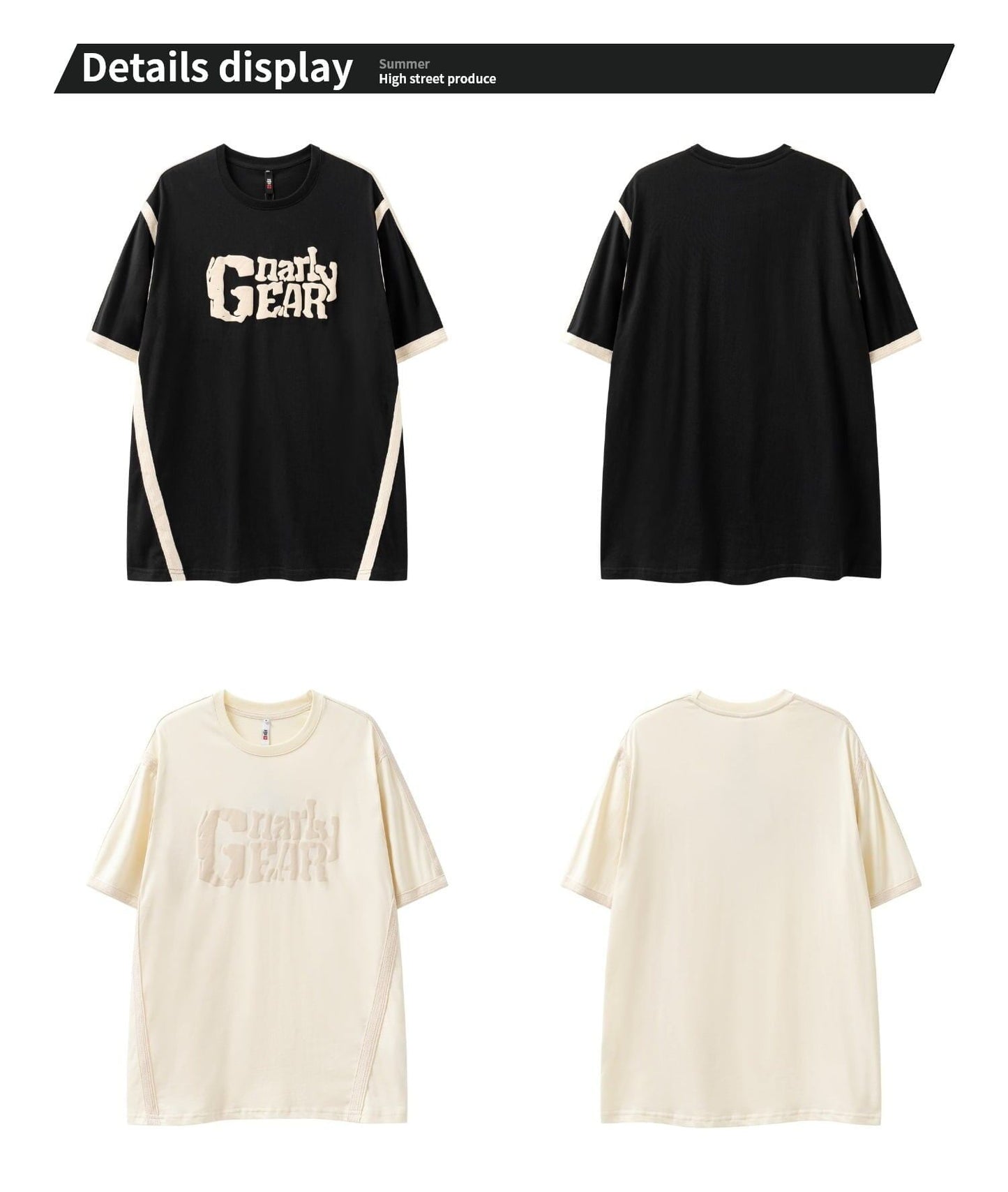 売り切れ必至 個性派 人気商品再入荷 上質 半袖Tシャツ 全2色 男女兼用<S-4907>