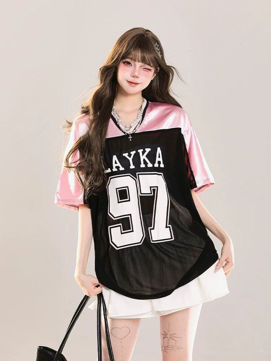 大活躍 売れ筋 話題沸騰中 絶対流行 早い者勝ち カジュアル 2色選択 Tシャツ<S-11217>