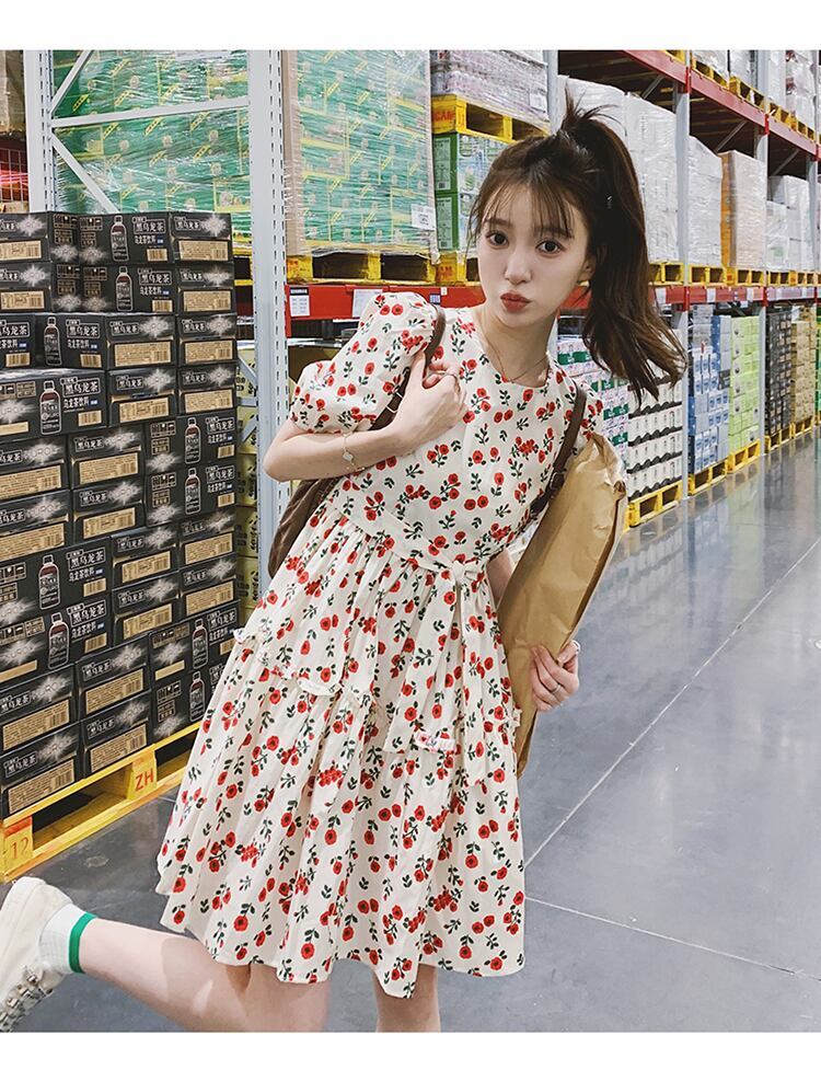 女子マスト 大注目 合わせやすい 上品 レース 切り替え ワンピース<S-11913>
