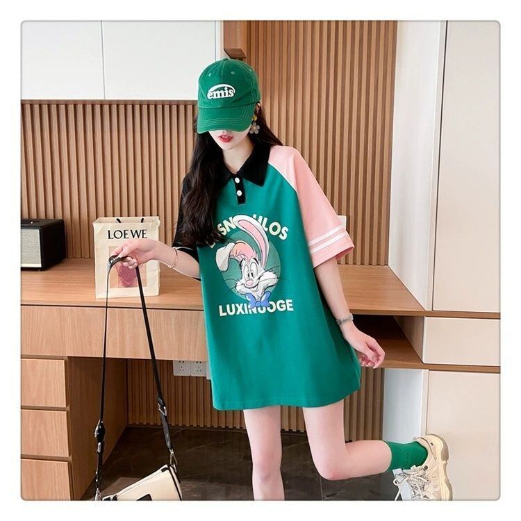 海外トレンド カジュアル 好感度UP 全3色 半袖 Tシャツ ＜S-11639＞