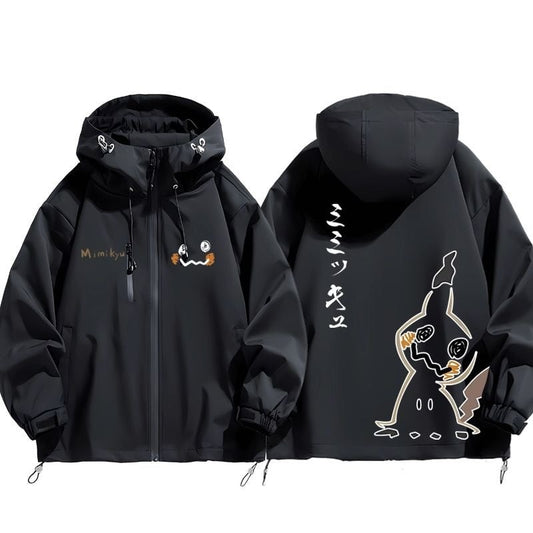 【春新作】撥水加工 バックビッグロゴ 男女兼用 3色展開 マウンテンパーカー <S-12890>