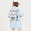 ゆったり 半袖 Tシャツ <S-13143>