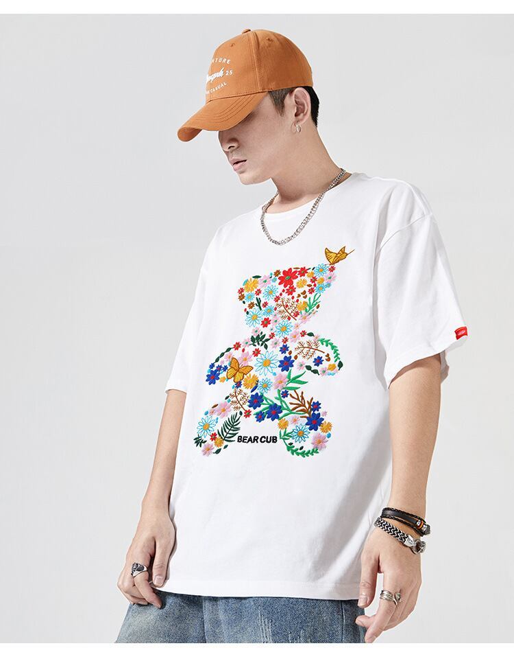 上質 絶対流行 早い者勝ち 早い者勝ち カジュアル 男女兼用 2色選択 Tシャツ<S-11131>
