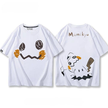 ファッション感満々 デザイン性抜群 全5色 男女兼用 半袖 Tシャツ <S-13036>