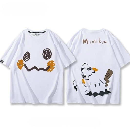 ファッション感満々 デザイン性抜群 全5色 男女兼用 半袖 Tシャツ <S-13036>