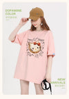 ルーズ デイリー 半袖 Tシャツ <S-13142>
