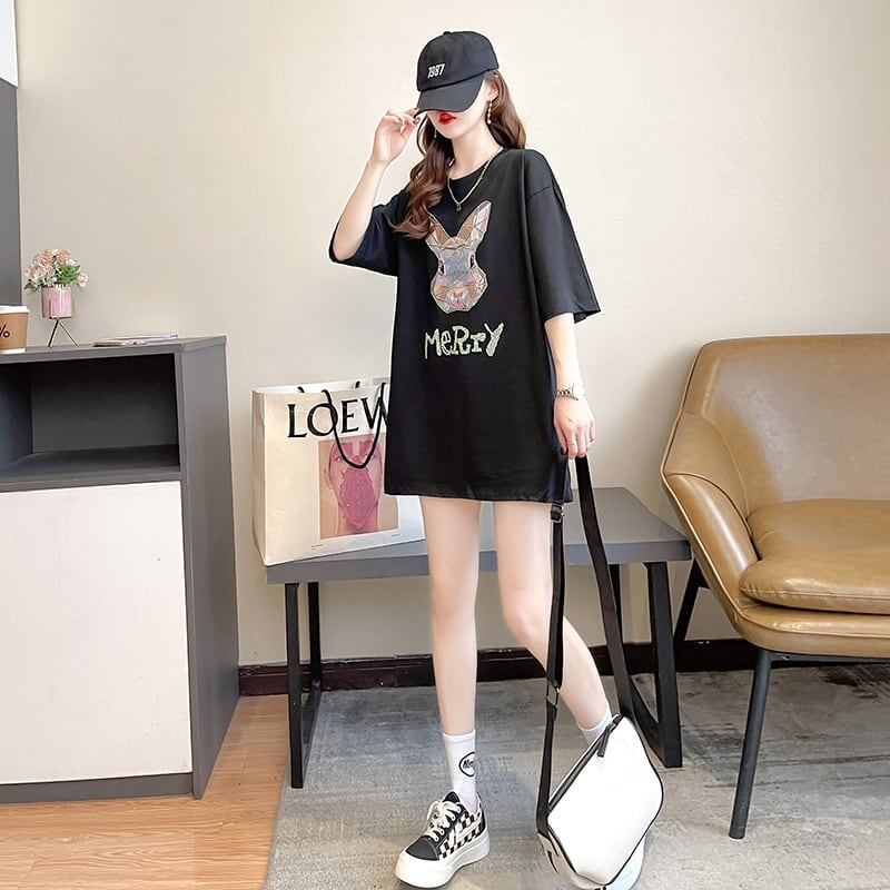 好感度満載 切り替え 着心地抜群 プリント Tシャツ カットソー＜S-3497＞