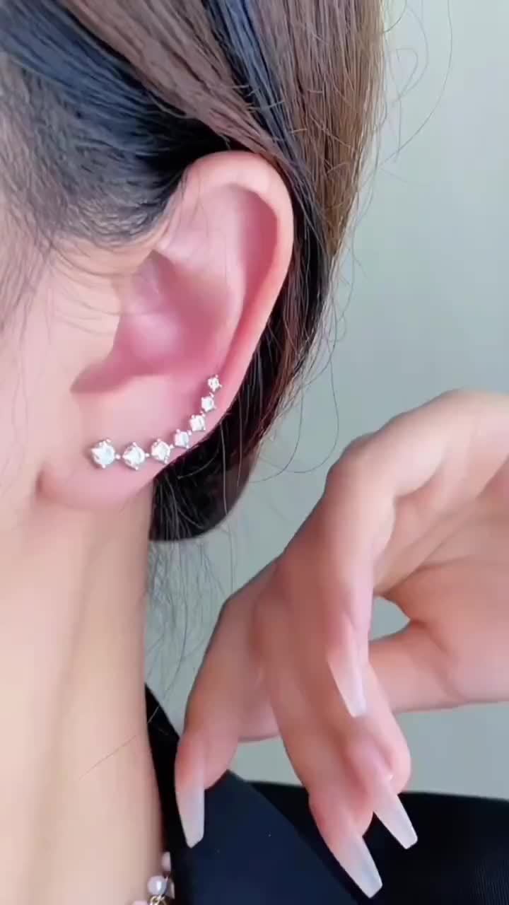 高級感溢れる 清純甘くて女子力UP 美感いっぱい ピアス アクセサリー＜S-12422＞