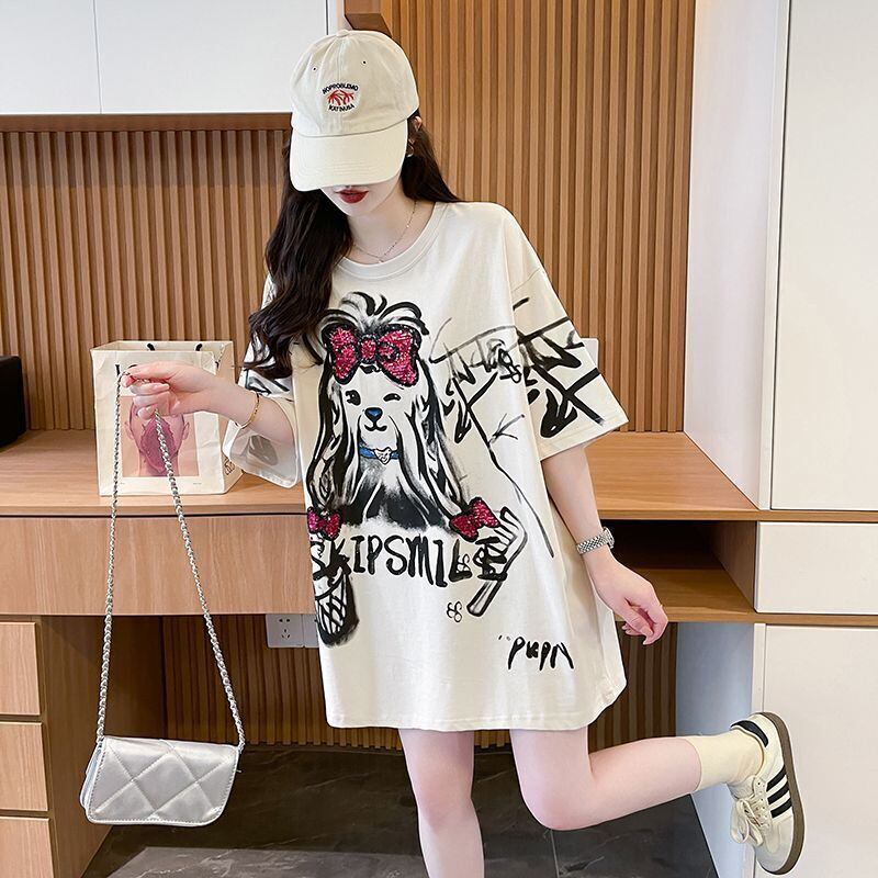 キュート 絶対流行 売れ筋 早い者勝ち カジュアル Tシャツ<S-11446>