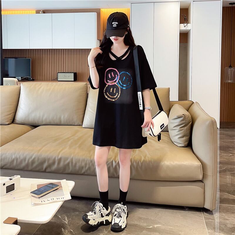 今季マストバイ スウィート 特別デザイン プリント 全2色 半袖Tシャツ<S-8538>
