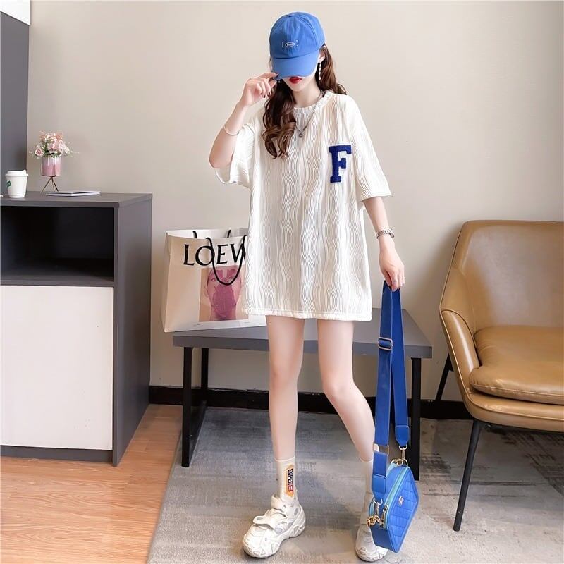 好感度満載 ラウンドネック 美感いっぱい Tシャツ カットソー＜S-3061＞