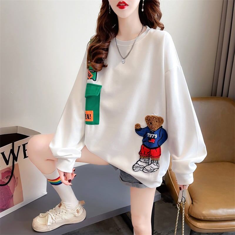 大人可愛い  ファッション スウェット<S-6068>