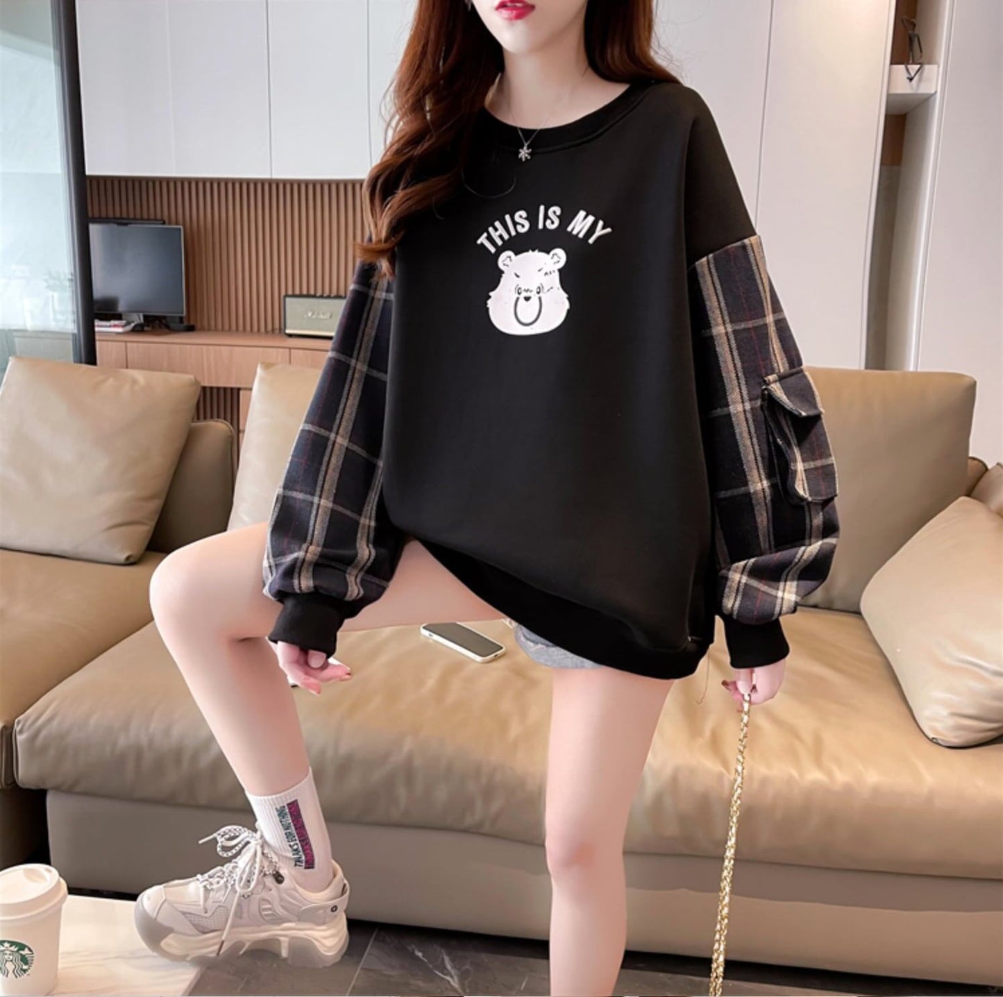 着?せ  美人度アップ スウェット<S-3866>