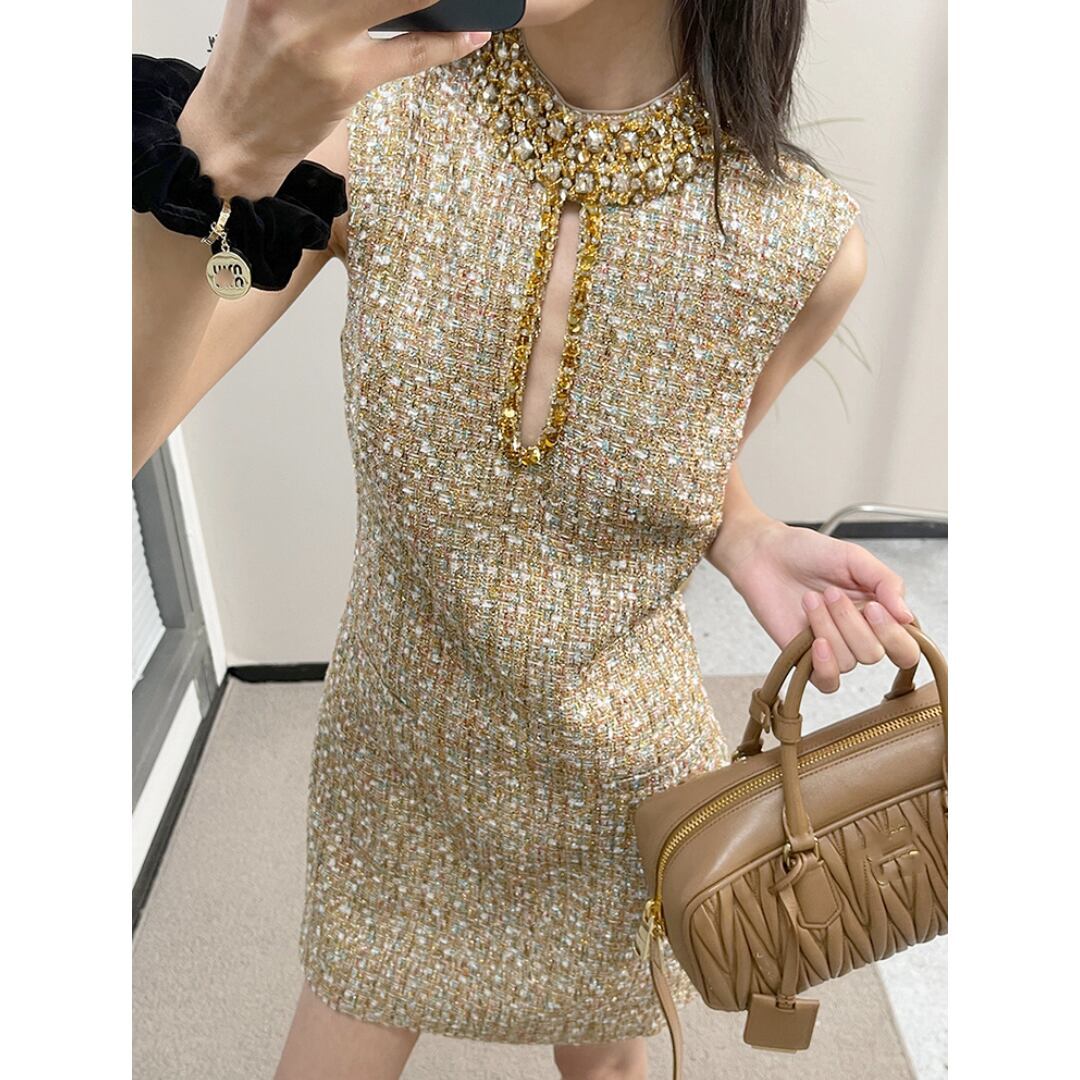 上品 絶対流行 早い者勝ち レースワンピース<S-11848>