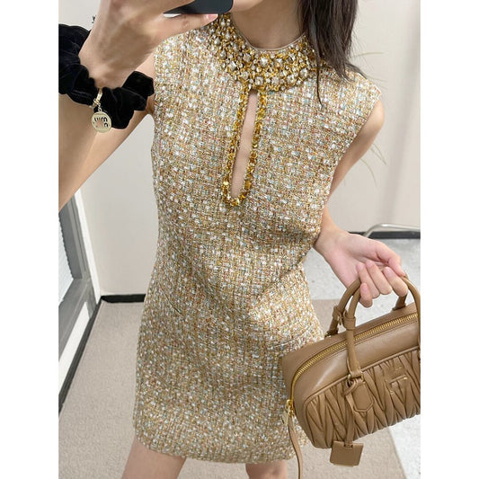 上品 絶対流行 早い者勝ち レースワンピース<S-11848>
