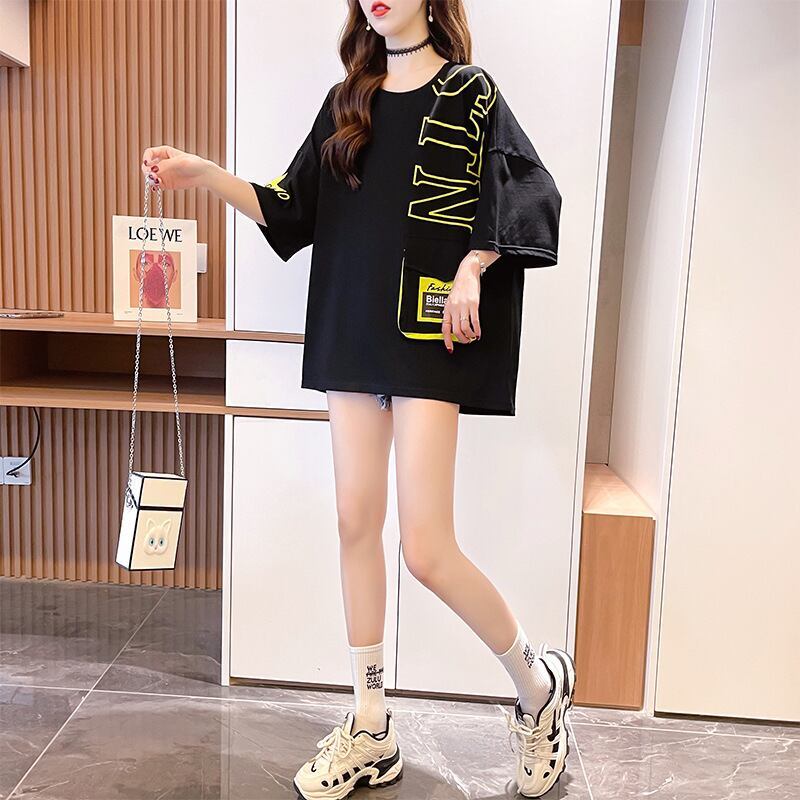 スウィート 好感度UP 海外トレンド カジュアル 全3色 半袖 Tシャツ ＜S-11673＞