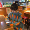 今季も大流行 美人度アップ 高見えデザイン 柔らかくて優しい印象 3色選択 ニットトップス<S-10532>