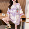 超人気 プリント ロゴ ゆったり 3色 半袖Tシャツ＜S-8348＞