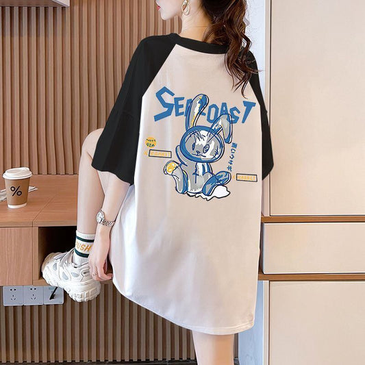 定番シンプル プリント 4色選択可 Tシャツ カットソー＜S-8274＞
