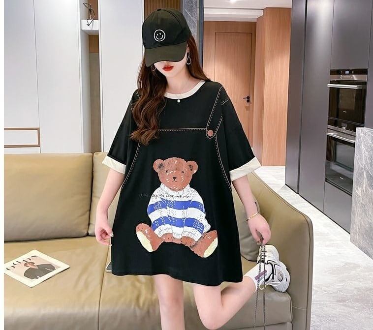 定番シンプル 好感度UP 海外トレンド カジュアル 全3色 半袖 Tシャツ ＜S-11490＞