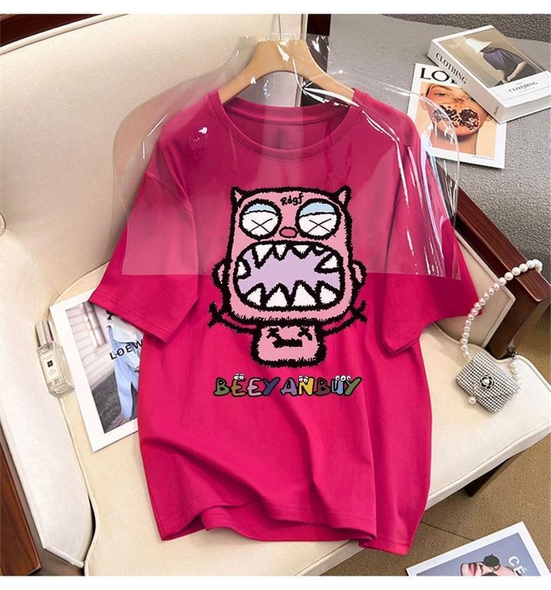 上質なドロップショルダー半袖Tシャツ<S-2978>