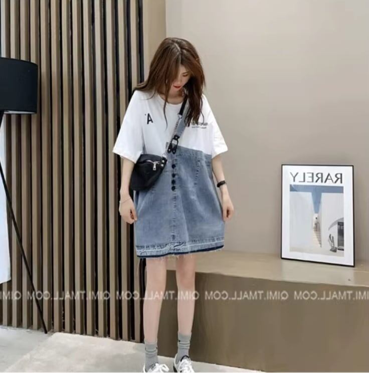 個性的なデザイン 2色選択可 一目惚れ レイヤード風 Tシャツ カットソー＜S-8286＞