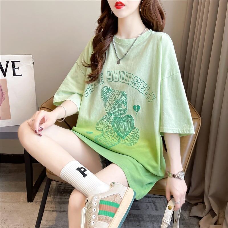 好感度満載 3色選択可 着心地抜群 グラデーション Tシャツ カットソー＜S-3225＞