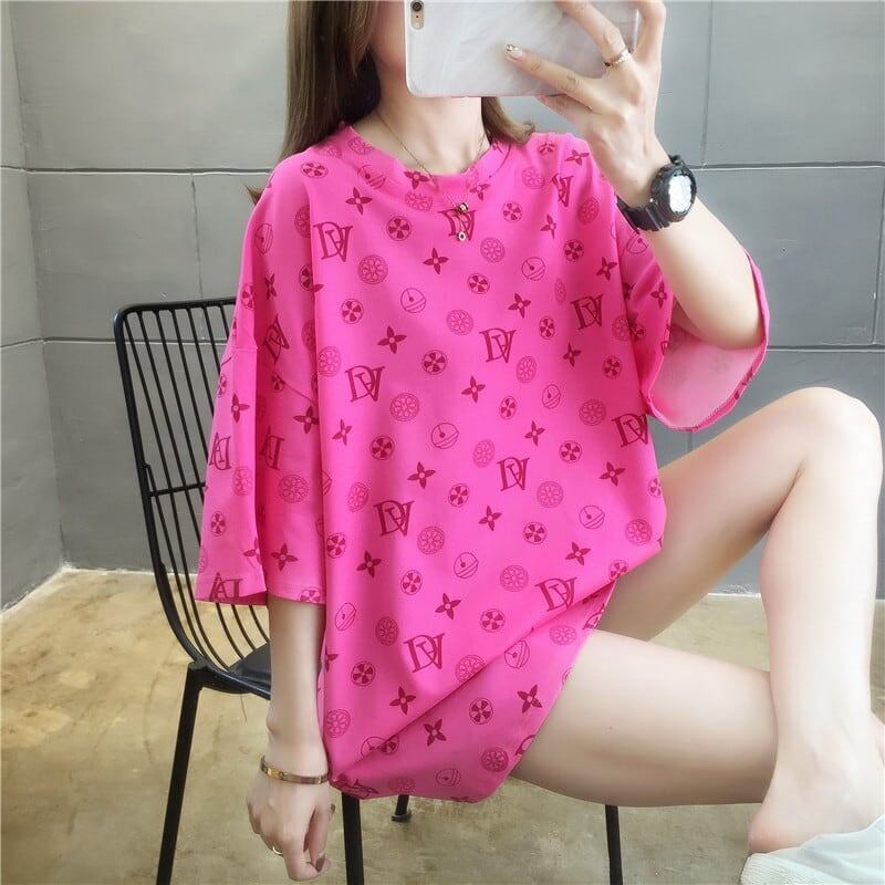 高級感溢れる プリント 美感いっぱい Tシャツ カットソー＜S-3316＞