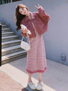 好感度UP カジュアル 女子マスト 定番シンプル 長袖ジャケット＋スカート セットアップ<S-10789>