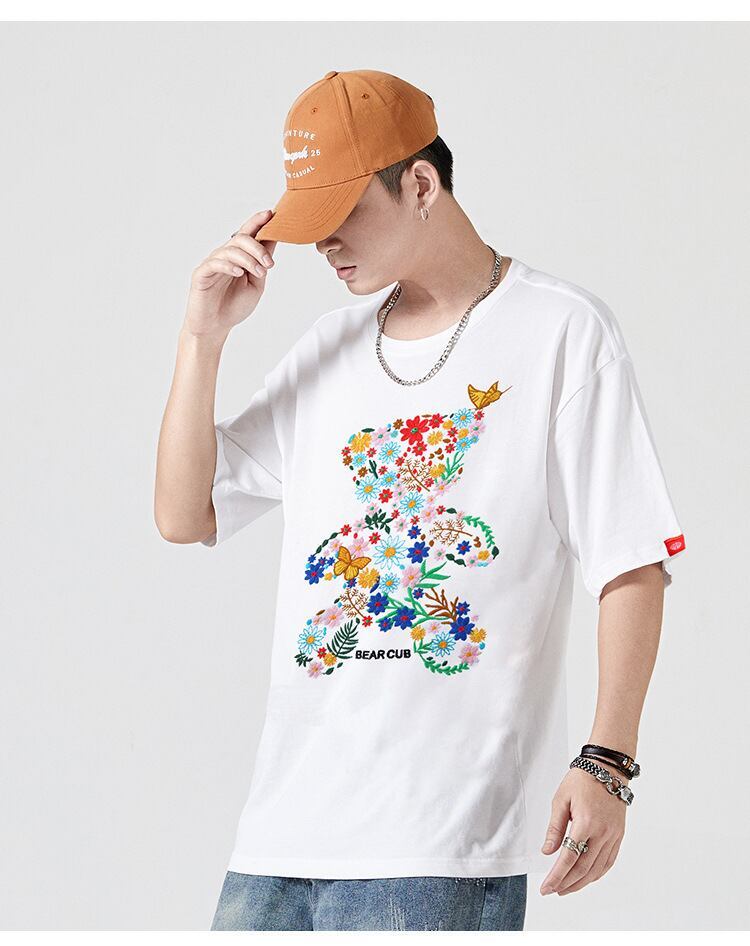 上質 絶対流行 早い者勝ち 早い者勝ち カジュアル 男女兼用 2色選択 Tシャツ<S-11131>