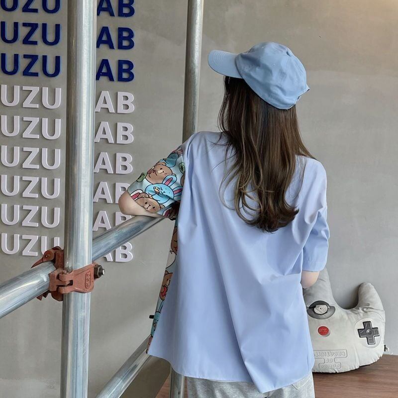 海外トレンド カジュアル 好感度UP 全3色 半袖 Tシャツ ＜S-12162＞