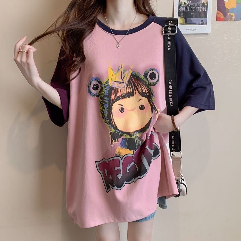 売れ筋 絶対流行 早い者勝ち 早い者勝ち カジュアル 2色選択 Tシャツ<S-11142>
