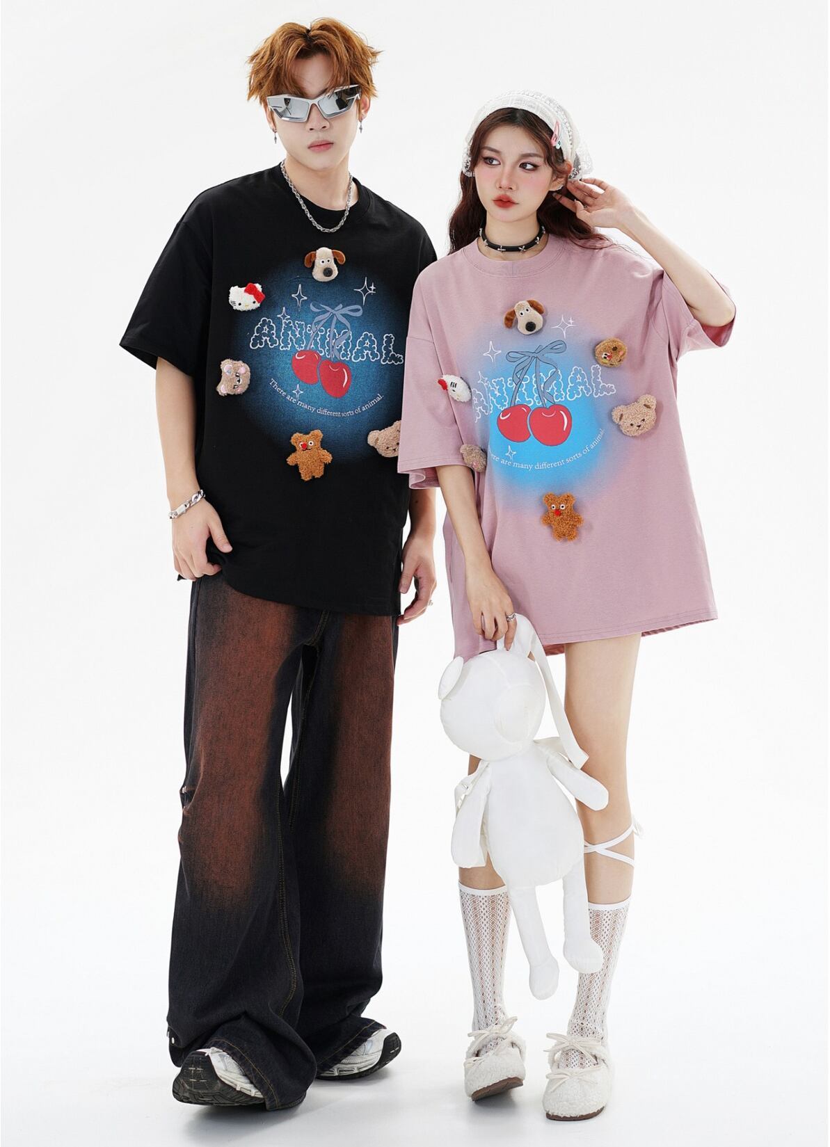 数量限定 ファッション アクティブも綺麗も叶う ゆったり 男女兼用 全3色 半袖Tシャツ＜S-9066＞