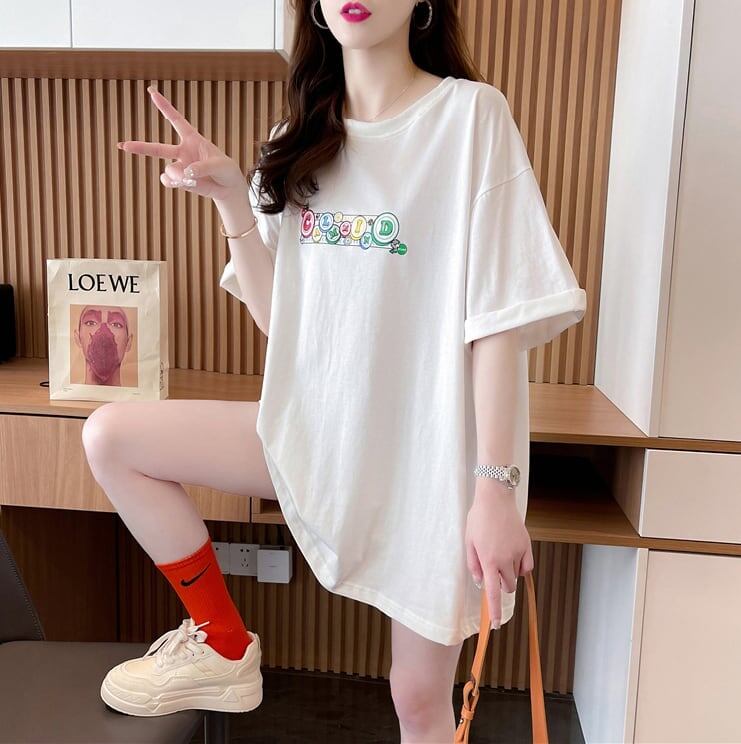 パーソナライズされたプリント半袖Tシャツ<S-5036>